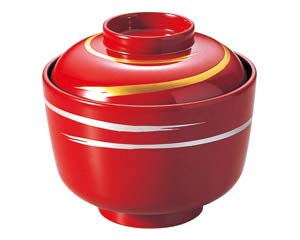 【まとめ買い10個セット品】 ヌ687-118 [TA]忍小吸椀 朱一筆【キャンセル/返品不可】【メイチョー】