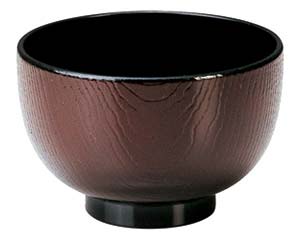 【まとめ買い10個セット品】 ヌ692-048 [A]木目汁椀 溜内黒【キャンセル/返品不可】【メイチョー】