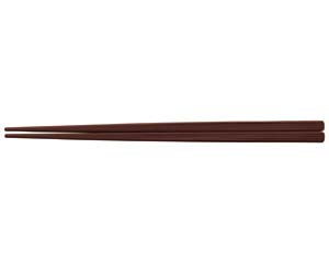 【まとめ買い10個セット品】 ヌ730-038 [PBT]21cm筋目四角箸 エンジOM【キャンセル/返品不可】【メイチョー】