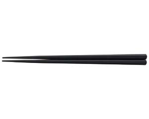 【まとめ買い10個セット品】 ヌ730-098 [PBT]21cm筋目六角箸 黒OM【キャンセル/返品不可】【メイチョー】