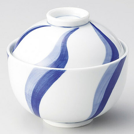 【まとめ買い10個セット品】和食器 ネ108-218 流水丸型蓋物 小【メイチョー】|開業プロ メイチョー