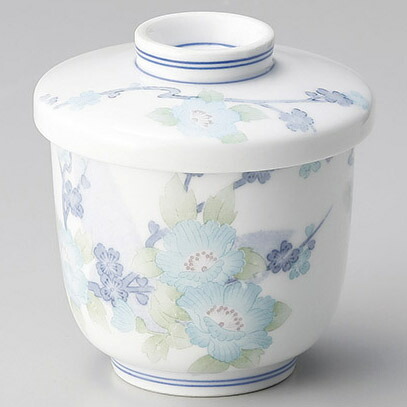 【まとめ買い10個セット品】和食器 ミ112-128 やすらぎ(強化) むし碗【メイチョー】