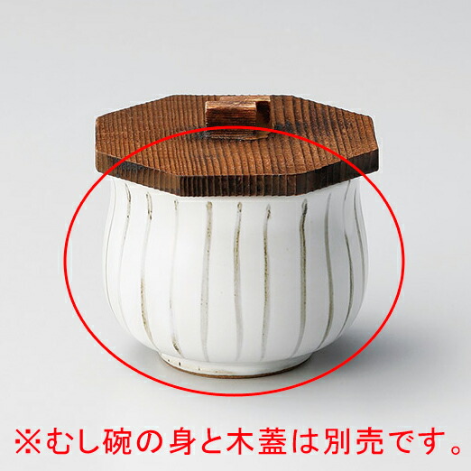 【まとめ買い10個書き割り品】和食器 ネ117-108 十草むし碗 小 身【メイチョー】