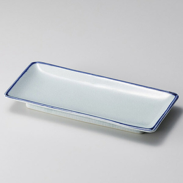 【まとめ買い10個セット品】和食器 イ131-058 おふけ波渕付出皿【メイチョー】