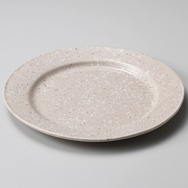 【まとめ買い10個セット品】和食器 ア180-098 ベージュリム27cm皿【メイチョー】
