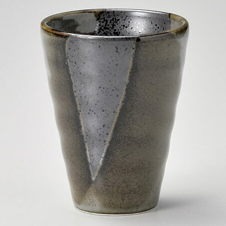 【まとめ買い10個セット品】和食器 コ277-198 山がすみ リップルフリーカップ【メイチョー】