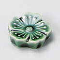 【まとめ買い10個セット品】和食器 コ289-478 花衣 織部 箸置き【メイチョー】