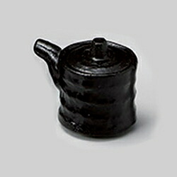 【まとめ買い10個セット品】和食器 タ295-518 瀬戸黒つづみミニ汁次【メイチョー】