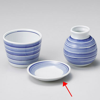 【まとめ買い10個セット品】和食器 ネ304-068 手描き駒筋 薬味皿【メイチョー】