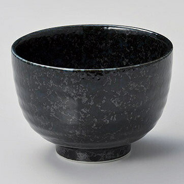 【まとめ買い10個セット品】和食器 ア346-078 黒結晶15cm深丼【メイチョー】