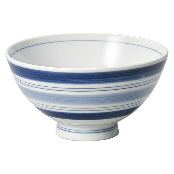 【まとめ買い10個セット品】和食器 ワ361-088 藍輪飯碗(小)【メイチョー】