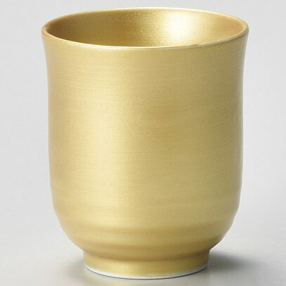 【まとめ買い10個セット品】和食器 ウ377-138 金彩湯呑【メイチョー】