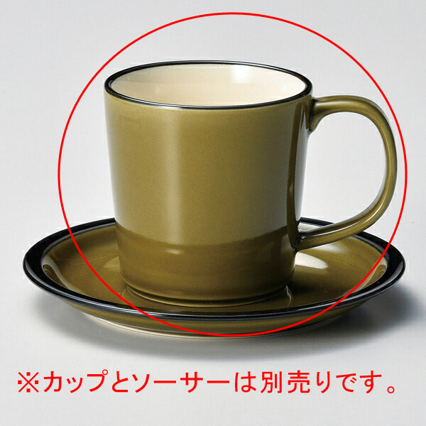 【まとめ買い10個セット品】和食器 ハ621-048 BlackRustオリーブバケツマグ【メイチョー】｜開業プロ メイチョー