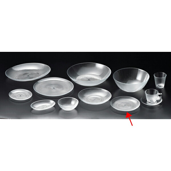 【まとめ買い10個セット品】和食器 イ642-248 プリズム デザートプレート【メイチョー】|開業プロ メイチョー