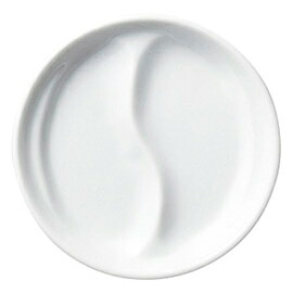 【まとめ買い10個セット品】和食器 オ541-038 ピアニシモ ホワイト10cm仕切り皿【メイチョー】