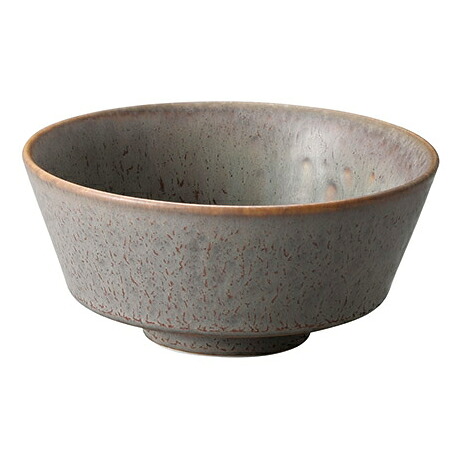 【まとめ買い10個セット品】和食器 カ549-128 グレージュ グレージュ角茶碗【メイチョー】