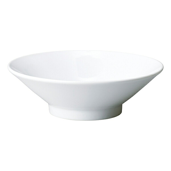 【まとめ買い10個セット品】和食器 カ654-248 アジアン(白) 白切立高台24cm浅丼【メイチョー】|開業プロ メイチョー