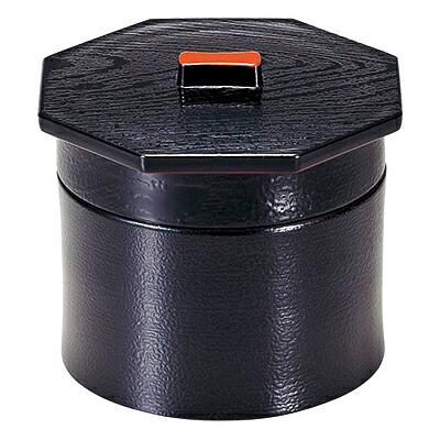 【まとめ買い10個セット品】和食器 エ694-278 [A]3寸武蔵野椀 黒刷毛目内朱 1段【メイチョー】
