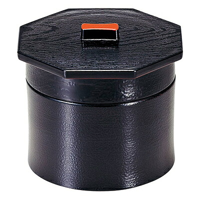 【まとめ買い10個セット品】和食器 エ694-288 [A]3寸武蔵野椀 黒刷毛目内朱 2段【メイチョー】
