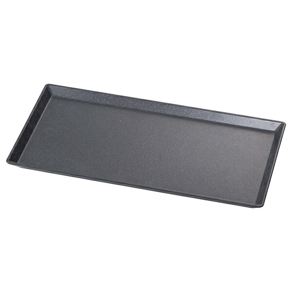 【まとめ買い10個セット品】和食器 エ712-028 [TA]スリムトレー ブラックパールNS39cm[艶消ノンスリップ加工]【メイチョー】｜開業プロ メイチョー