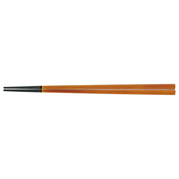 【まとめ買い10個セット品】和食器 ヌ731-048 [PBT]22.5cm四角木目箸 春慶(2回塗)【メイチョー】 14,260円