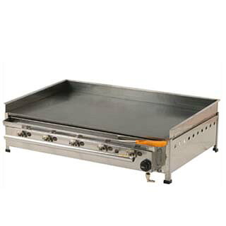 IKK 屁っ放り式グリドル卓上型 TYS600-EX ＬＰＧ(プロパンガス)【御勤め用 お好み焼き機械類 焼台 ガスグリドル 鉄板焼き器 鉄板焼き機】【製造会社直送/代引不可】【メイチョー】