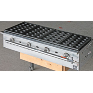たこ焼き器プロパンガス たこ焼き器 ガス式 業務用 たこ焼き機 （28穴用） 1枚掛けセット