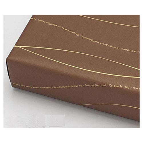 【まとめ買い10個セット品】包装紙ウェーブ ブラウン 全判 50枚 61-280-7-6 【 ラッピング用品 包装紙 包装紙 包装紙 ウェーブ 】【 ラッピング用品 包装 ギフトラッピング ラッピングペーパー 包装紙 プレゼント 贈り物 雑貨 消耗品 かわいい 業務用 】【メイチョー】｜開業プロ メイチョー