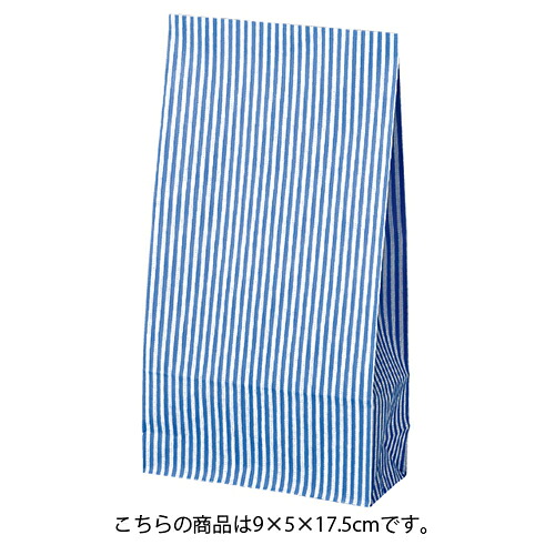 モノストライプ 9×5×17.5 2000枚 61-305-19-5 【ラッピング用品 紙袋 角底袋 角底紙袋 モノストライプHEIKO 紙袋 ファンシーバッグ モノストライプB】【店舗什器 小物 ディスプレー ギフト ラッピング 包装紙 袋 消耗品 店舗備品】【メイチョー】