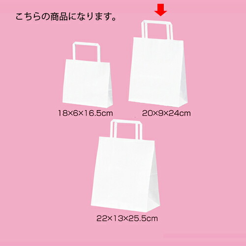 【まとめ買い10個書き割り品】平吊りひも ローコストタイプ 白無地 20×9×24 300枚 61-800-87-13 【 バス発着場機械 小物 見せびらかす 差し上げ物 ラッピング 荷造り紙 袋 疲労困憊品 バス発着場備え付け 】【メイチョー】