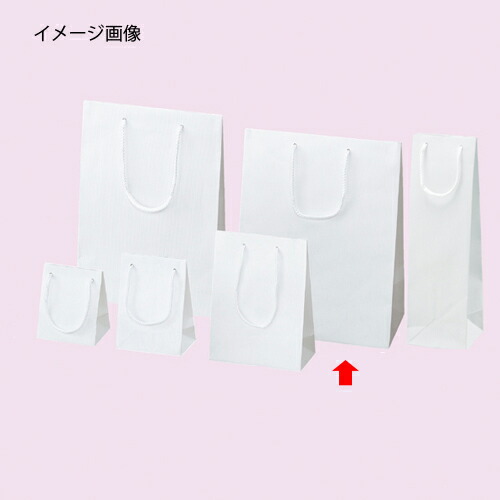 【まとめ買い10個セット品】エンボス 白 25.5×14.5×33 50枚 61-313-8-12 【店舗什器 小物 ディスプレー ギフト ラッピング 包装紙 袋 消耗品 店舗備品】【メイチョー】