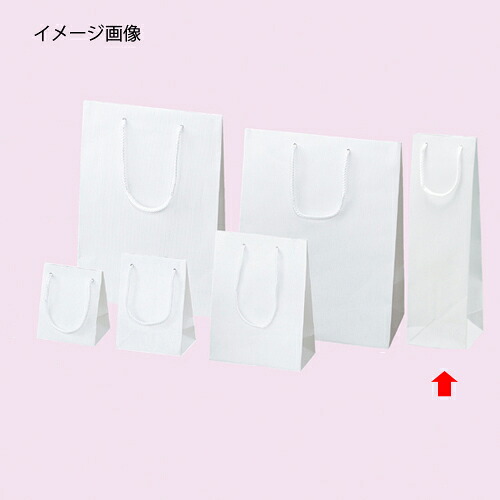 【まとめ買い10個セット品】エンボス 白 11×10×36.5 10枚 61-313-8-2 【店舗什器 小物 ディスプレー ギフト ラッピング 包装紙 袋 消耗品 店舗備品】【メイチョー】|開業プロ メイチョー