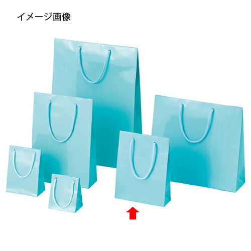 在庫限り 楽天市場 ブライトバッグ アサギ 18 5 6 5 24 50枚 ラッピング用品 ラッピングシリーズ バレンタイン イースター 入学 ブライトバッグ アサギシモジマ 紙袋 ツヤ有り 水色 店舗什器 小物 ディスプレー ギフト ラッピング 包装紙 袋 消耗品 店舗備品
