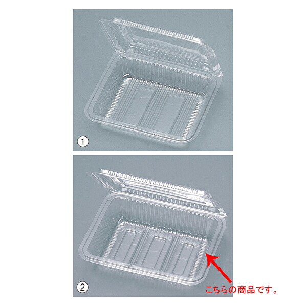 【まとめ買い10個セット品】 フードパック 折フタ式 小12.8cm 100枚 61-435-10-2 【メイチョー】