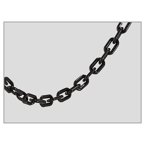 【まとめ買い10個セット品】 ガイドポール用樹脂チェーン 120cm 黒 61-377-3-4 【メーカー直送/代金引換決済不可】【店舗什器 フードコート 並ぶ ディスプレー 棚 店舗備品】【メイチョー】