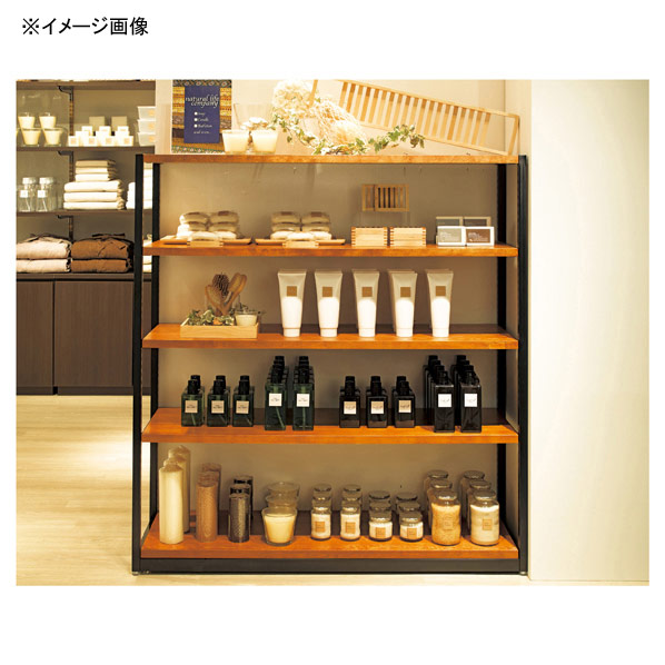 【まとめ買い10個セット品】 直置き用木製ステージW120cm ホワイト (固定用テープセット) 61-751-97-2 【メイチョー】