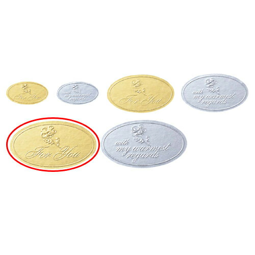 【まとめ買い10個仕掛ける品】ロールシール ゴールド 4.5×2.5糎 500枚 61-277-6-5 【 ラッピング備品 判子・歌留多 ロールシール ロールシール 】【 荷拵え ギフトラッピング 差し上げ物判子 差し上げ物 差し上げ物 雑貨 疲労困憊品 愛くるしげ 御役目用 】【メイチョー】