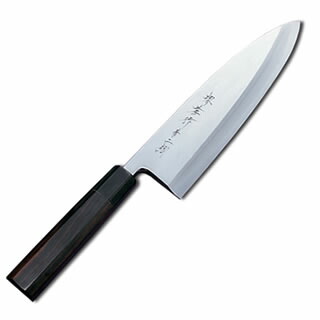 【業務用】出刃包丁 堺孝行 青二鋼 黒丹柄仕様 24cm【庖丁 包丁 出刃包丁 包丁職人 包丁 sakai hocho 堺孝行 和包丁 和庖丁 魚用包丁 人気の包丁メーカー 魚をおろす包丁】【厨房館】|業務用厨房機器の飲食店厨房館