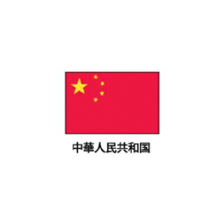 旗(世界の国旗) エクスラン国旗 中華人民共和国 取り寄せ商品【厨房館】