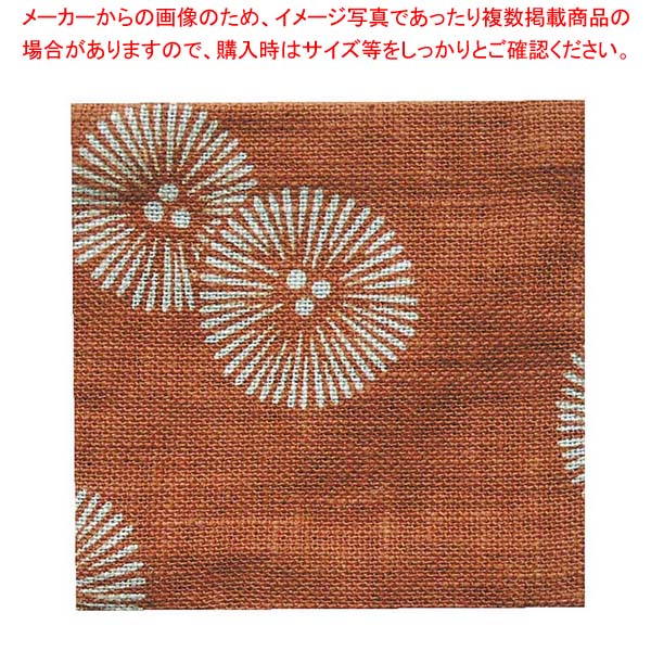 【まとめ買い10個セット品】 和風コースター(10枚入)B0045 傘松 赤茶【厨房館】