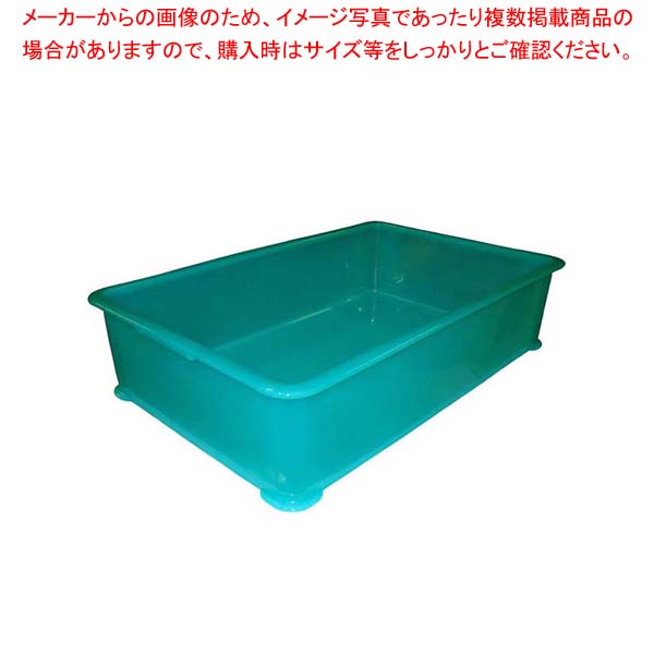 EBM PP半透明カラー番重 A型 大 グリーン(サンコー製)【ばんじゅう 番重 フードコンテナー ばんじゅう サイズ コンテナボックス 大型 業務用コンテナ バンジュウ コンテナ 飲食店 コンテナーボックス】【厨房館】