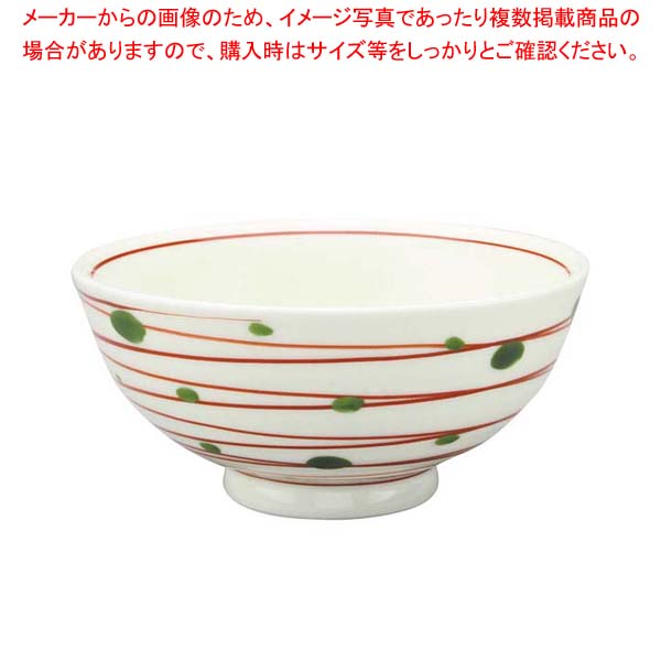 【まとめ買い10個仕掛ける品】 アルセ子ヒツジ強化因子食器 赤筋飯碗 EC1-55【勝手もと館】