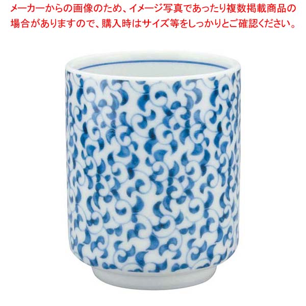 【まとめ買い10個セット品】 アルセラム強化食器 蛸唐草湯呑 B1-83【厨房館】