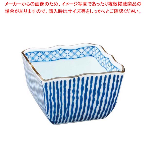 【まとめ買い10個仕掛ける品】 アルセ子ヒツジ強化因子食器 波十草角鉢 EC5-45【勝手もと館】