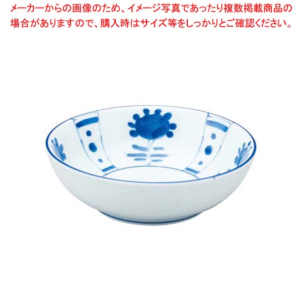【まとめ買い10個セット品】 アルセラム強化食器 染付草花浅鉢 EC8-7【厨房館】 12,495円