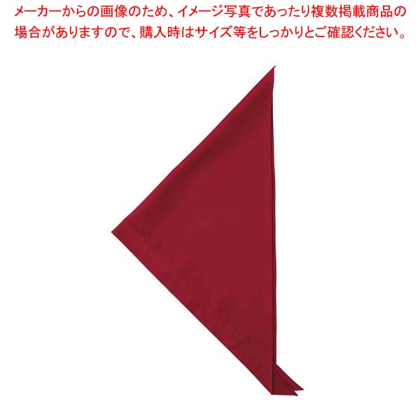 【まとめ買い10個仕掛ける品】 三角巾 JY4672-2 エンジ 無償性【勝手もと館】