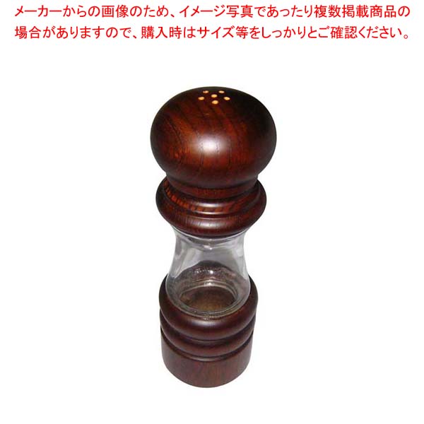 【まとめ買い10個セット品】 IKEDA クリスタルウッド ソルト入れ 6702【厨房館】