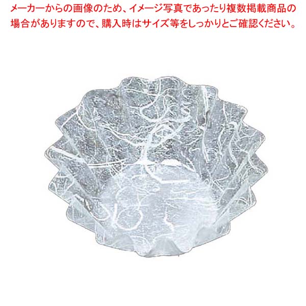 【まとめ買い10個セット品】 ファイン・カップ(500枚入)丸型 5号深 雲龍(白)【厨房館】