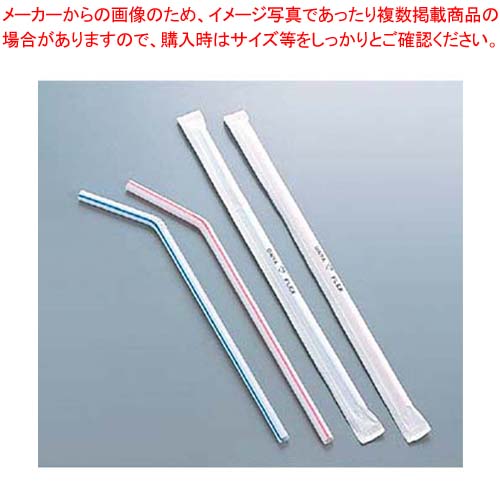 【まとめ買い10個セット品】 フレックスストロー紙袋入(500本入)φ6×210mm【厨房館】
