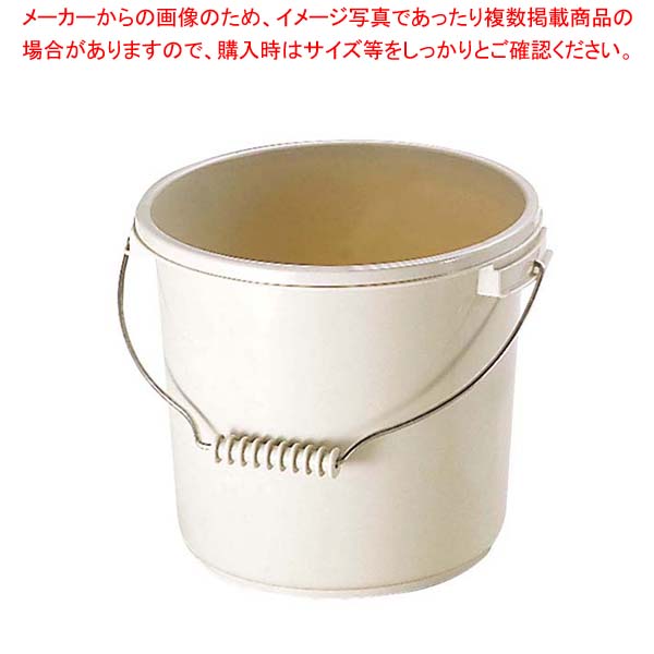 【まとめ買い10個仕掛ける品】 PP井戸釣瓶 10L PO-22A 本体 薄墨色【勝手もと館】